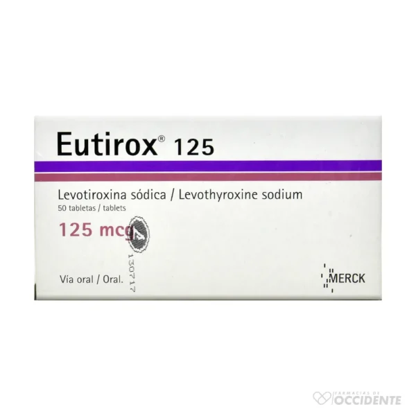 EUTIROX TABLETAS 125MCG X 50