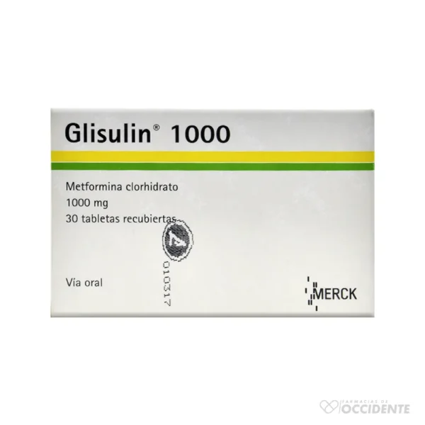 GLISULIN 1000MG X 30 TAB