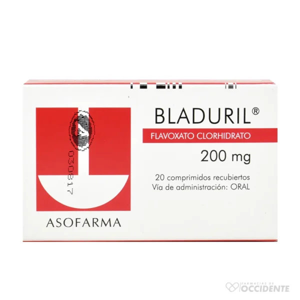 BLADURIL COMPRIMIDOS 200MG x 20