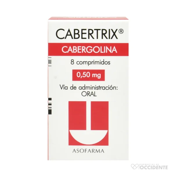 CABERTRIX COMPRIMIDOS 0.5MG x 8