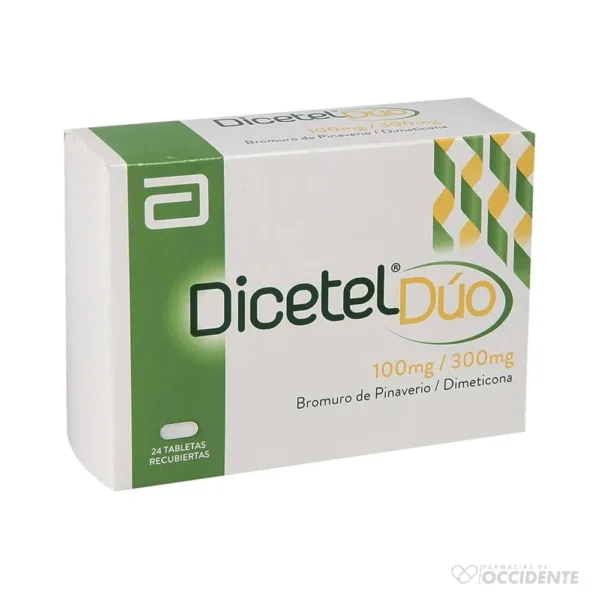 DICETEL DUO TABLETAS 100/300MG x 24