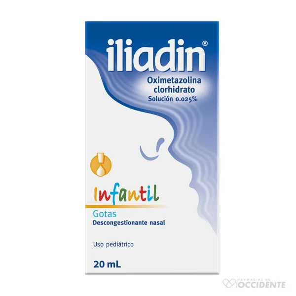 ILIADIN INFANTIL GOTAS 0.025% X 20ML