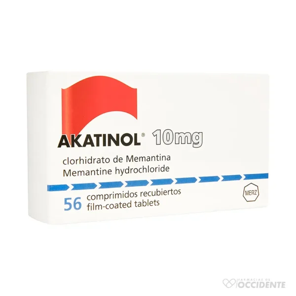 AKATINOL MEMANTINA TABLETAS 10MG X 56