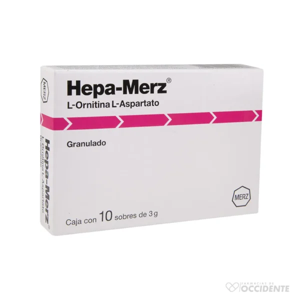 HEPA-MERZ SOBRES 3G X 10