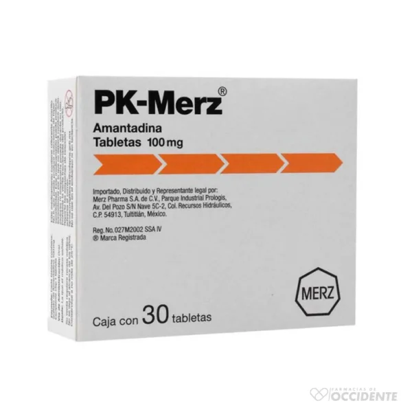 PK-MERZ TABLETAS 100MG X 30