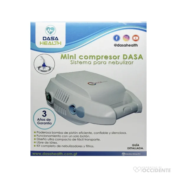 NEBULIZADOR MINI COMPRESOR ROSCOE DASA