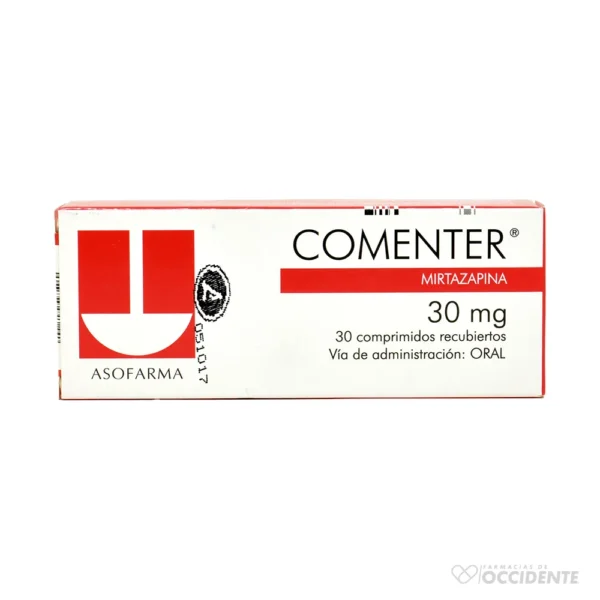 COMENTER 30 MG. X 30 COMPRIMIDOS