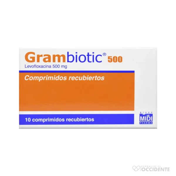 GRAMBIOTIC TABLETAS 500MG x 10