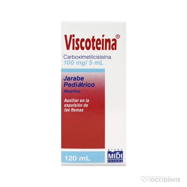 VISCOTEINA JARABE PED 100MG/5ML X 120ML