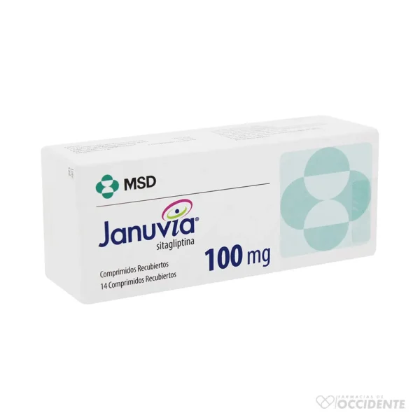 JANUVIA COMPRIMIDOS 100MG X 14