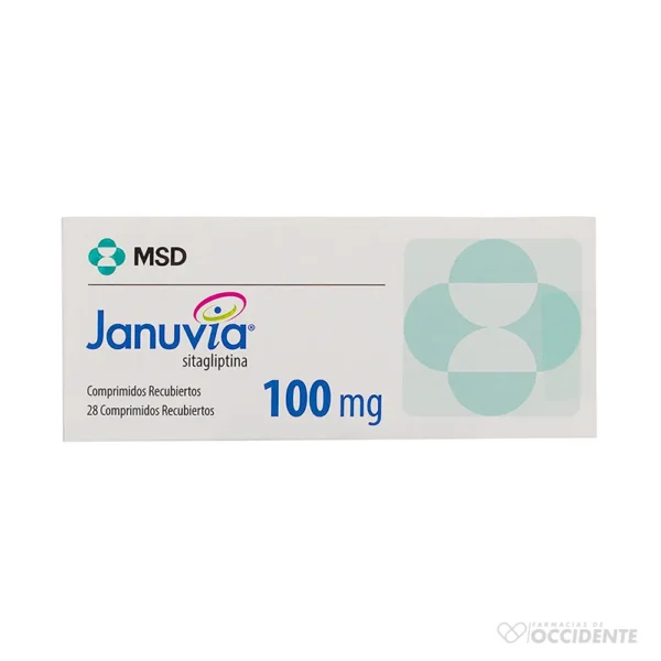 JANUVIA COMPRIMIDOS 100MG X 28