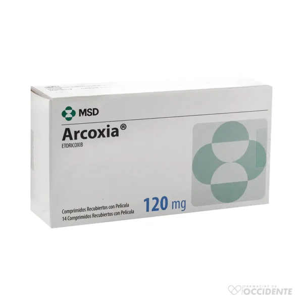 ARCOXIA COMPRIMIDOS 120MG X 14