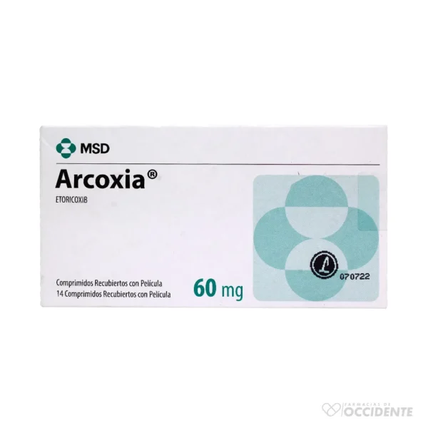 ARCOXIA COMPRIMIDOS 60MG X 14