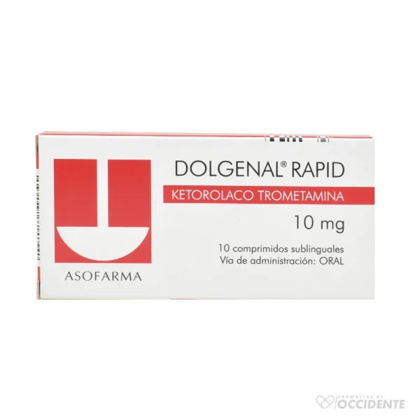 DOLGENAL RAPID 10 MG X 10