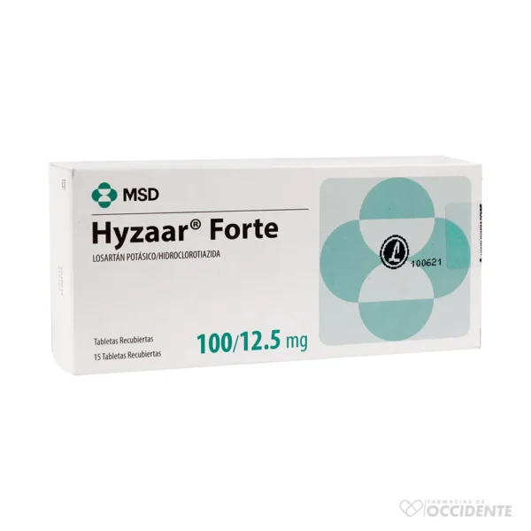 HYZAAR FORTE X 100/12.5MG X 15