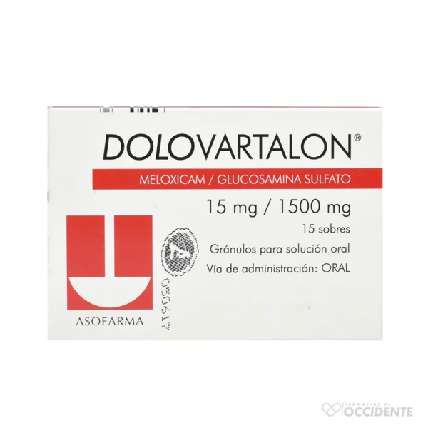 DOLOVARTALON SOBRES 15/1500 MG X 15