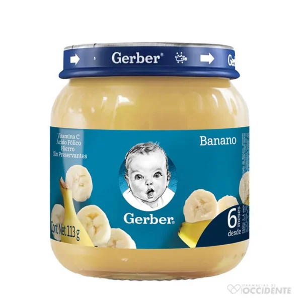 GERBER 2 100G BANANO.