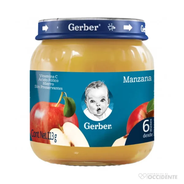 GERBER 2 100G MANZANA.