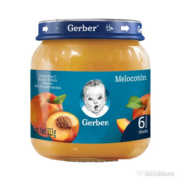 GERBER 2 100G MELOCOTON.