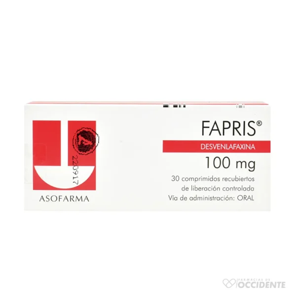 FAPRIS COMPRIMIDOS 100MG X 30