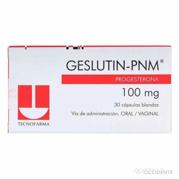 GESLUTIN COMPRIMIDO 100 MG X 30