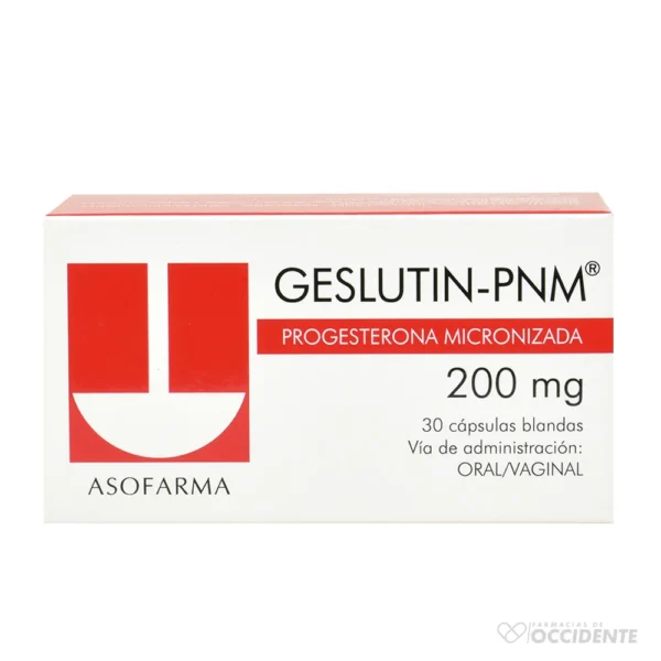 GESLUTIN COMPRIMIDO 200 MG X 30