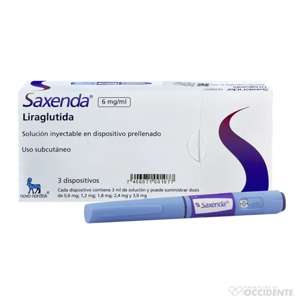 SAXENDA 6MG/ML PEN 3X3ML CFRIO (REFRI)