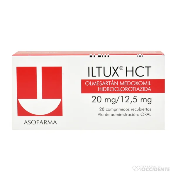 ILTUX COMPRIMIDOS HCT 20/12.5MG x 14