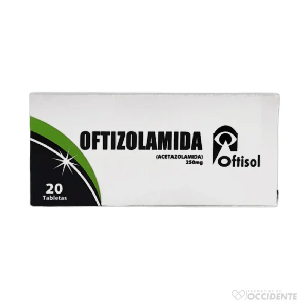 OFTIZOLAMIDA CAJA (250 MG X 20)