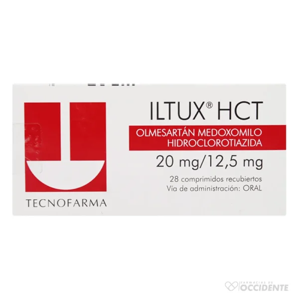 ILTUX COMPRIMIDOS HCT 20/12.5MG x 28
