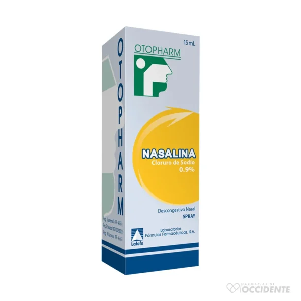 NASALINA SPRAY NASAL 0.9% X 15ML