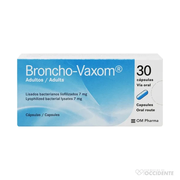 BRONCHO VAXOM ADULTO X 30 CAP.