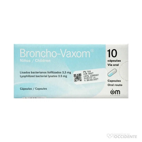 BRONCHO VAXOM INF.X 10 CAPS