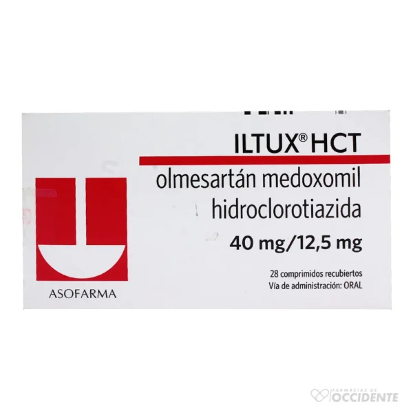 ILTUX COMPRIMIDOS HCT 40/12.5MG x 28