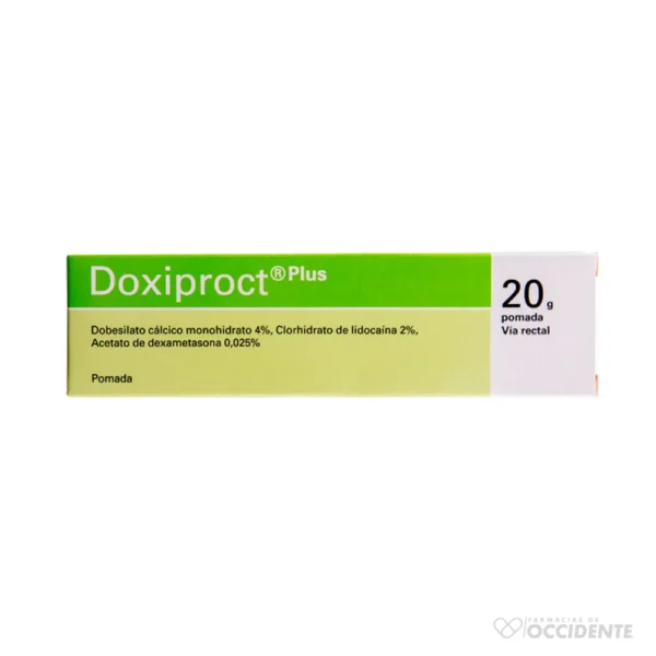 DOXIPROCT PLUS POMADA X20GR
