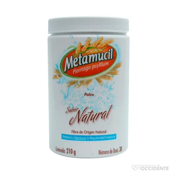 METAMUCIL NATURAL 210G