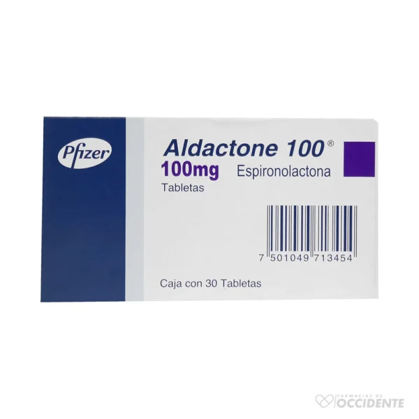 ALDACTONE 100 MG X 30 TABS