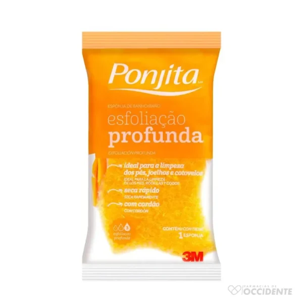 PONJITA ESPONJA DE BAÑO EXFOLIACION PROFUNDA