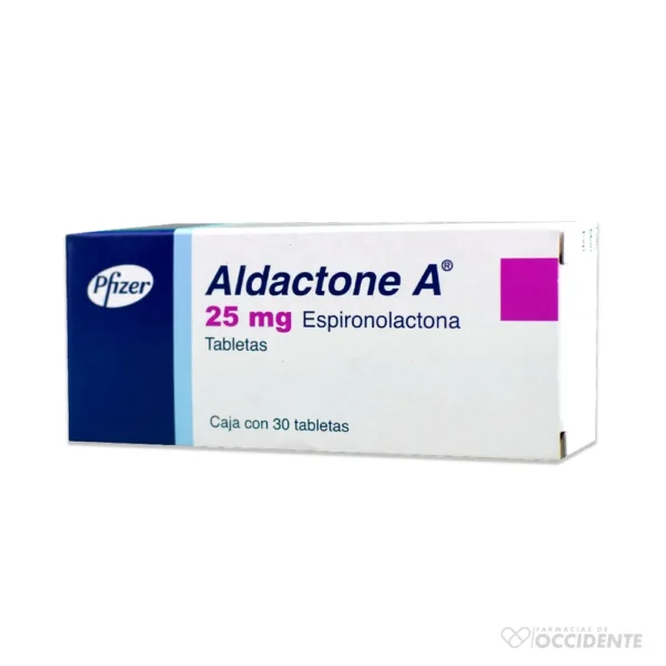 ALDACTONE-A 25 MG X 30 TABS.