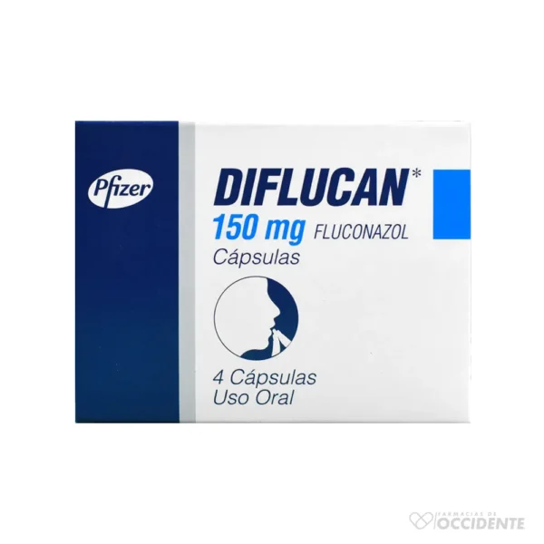 DIFLUCAN CAPSULA 150 MG X 4