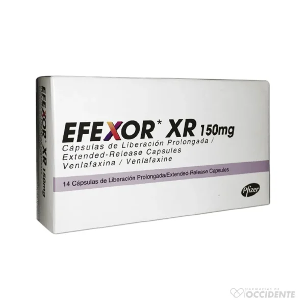 EFEXOR XR CAPSULAS 150MG X 14