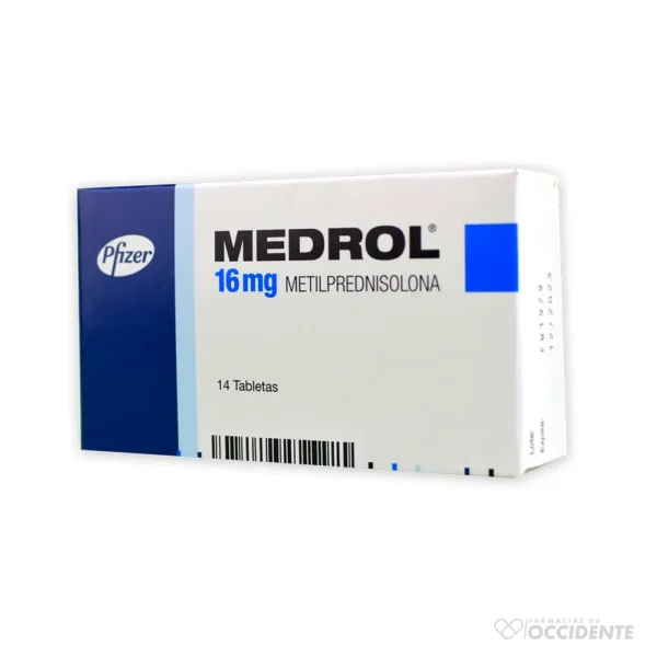 MEDROL 16 MG X 14 TAB