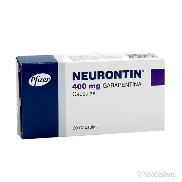 NEURONTIN 400 MG X 30 CAPS