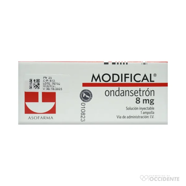 MODIFICAL 8 MG X 1 AMP. (ONCOLOGICO)