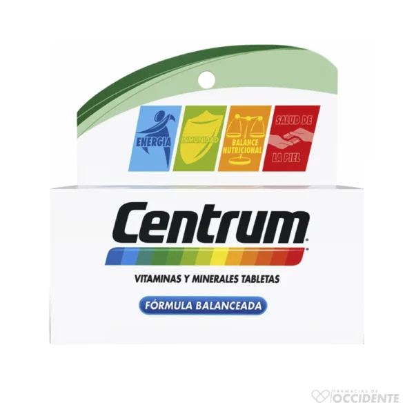 CENTRUM CON LUTEINA TABLETAS X 100