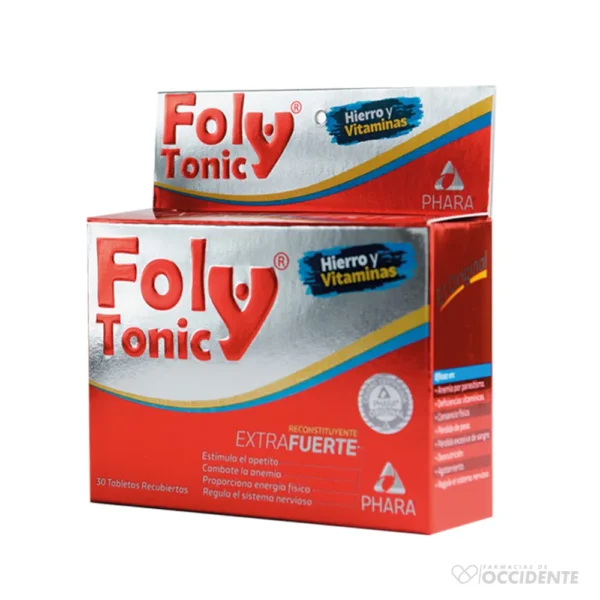 FOLY TONIC TABLETAS X 30