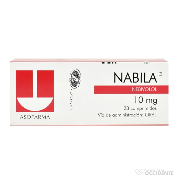 NABILA COMPRIMIDOS 10MG x 28