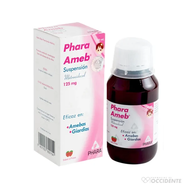 PHARA AMEB 125MG X 120ML