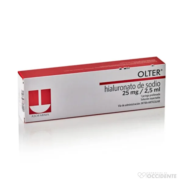 OLTER SOL INYECT 25MG /2.5ML IA x 1