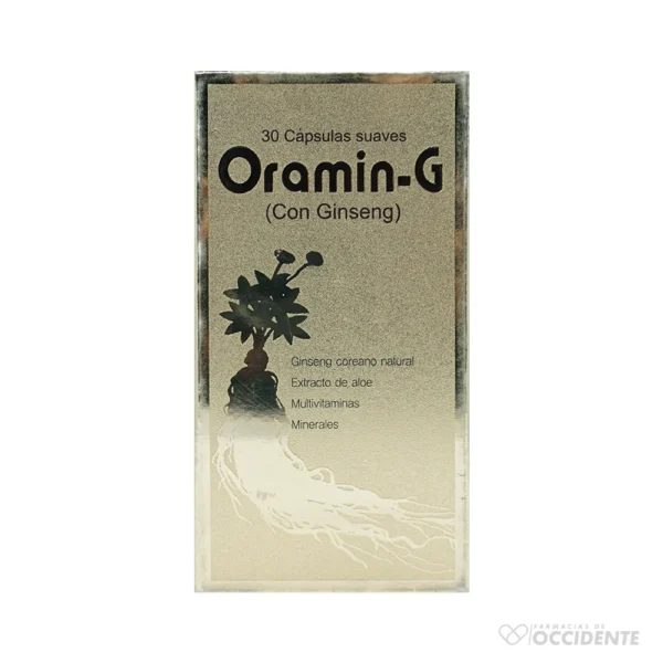 ORAMIN-G X 30 CAPSULAS